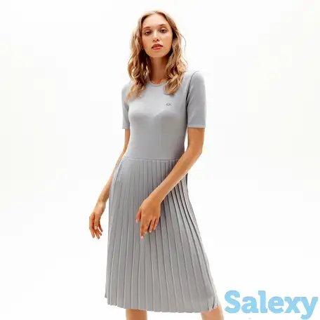 Женское платье lacoste с круглым вырезом, фотография 1