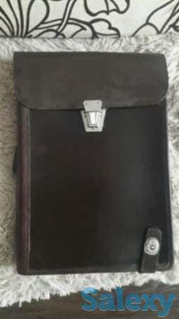 Кожаный походный портфель, фотография 1