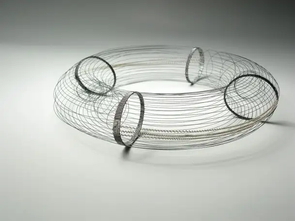 Нитиноловая проволока, Марка: ТН1; ТН1К, Размер 1: 0,2-180 мм, Размер 2: 3-10 мм, L 0,43-3,4 м, фотография 1