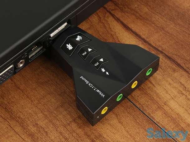 Внешняя звуковая карта USB., фотография 5