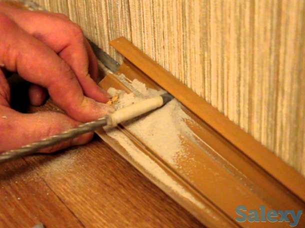    Укладка плинтусов, фотография 3