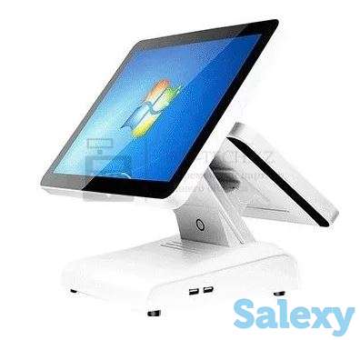 Сенсорный моноблок POSWORLD 2JZ + рекламный дисплей, фотография 1