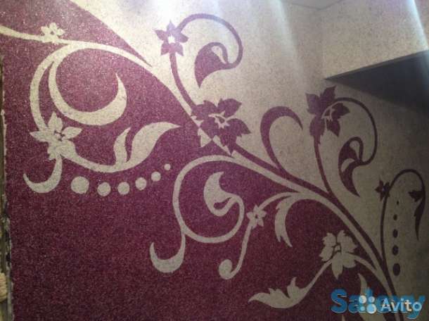 Жидкие обои - покрытие без швов в Алматы, фотография 8