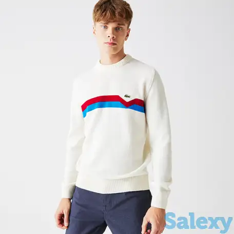 Шерстяной свитер lacoste, фотография 1