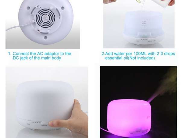 Увлажнитель воздуха с ультразвуковым распылением, фотография 3