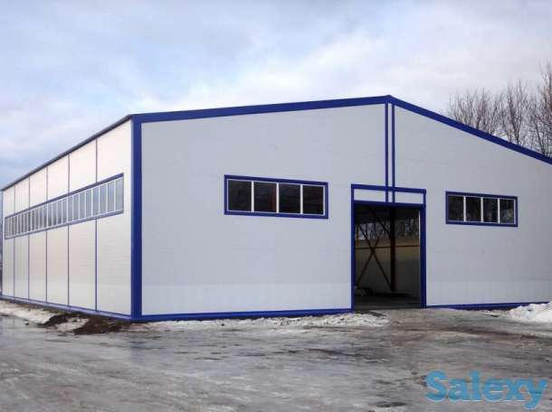 Ангары, автомойки, фермы, склады из металлоконструкций, фотография 4