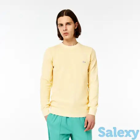 Мужской свитер lacoste из органического хлопка, фотография 1