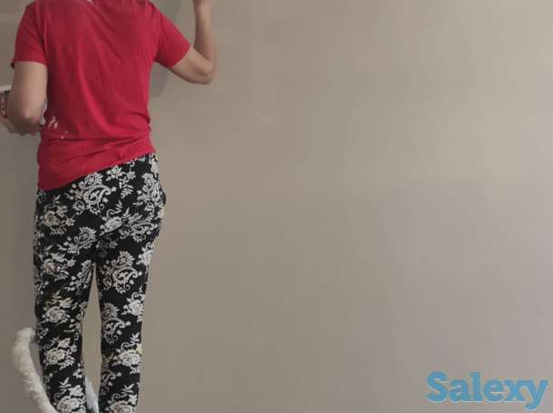 Побелка, обой, левкас, шёлк., фотография 3