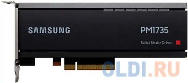 Ssd накопитель samsung pm1735 6.4 tb pci-e 4.0 х4 mzplj6t4hala-00007, фотография 1