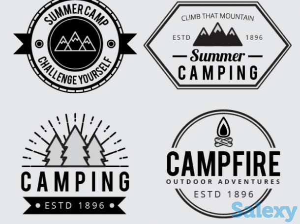 создание логотипов в Фотошоп, фотография 1