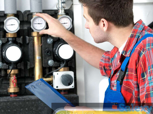 Ремонт и обслуживание, чистка теплообменника газового котла midea в талгаре (алматинской области), фотография 1