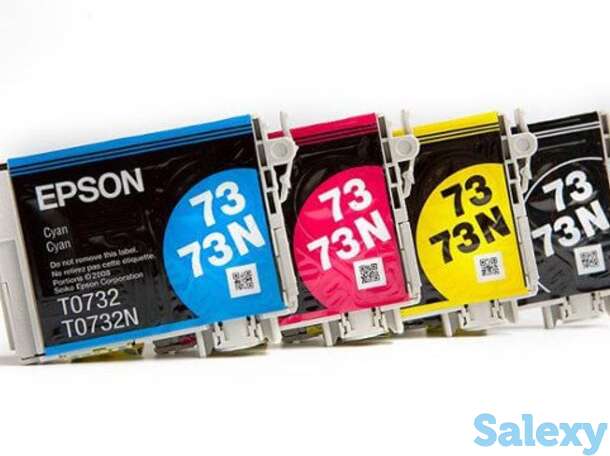 Комплект оригинальных картриджей для epson stylus tx209, фотография 1