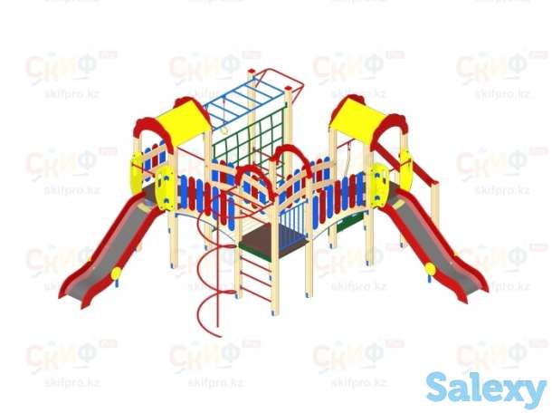 Детский игровой комплекс «Городок» ДИК 301, фотография 1