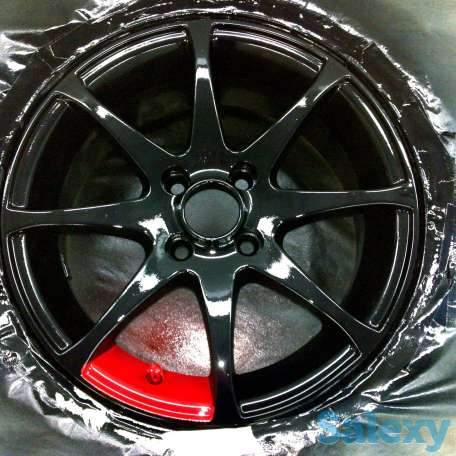 Порошковая покраска дисков и металло изделий, фотография 4