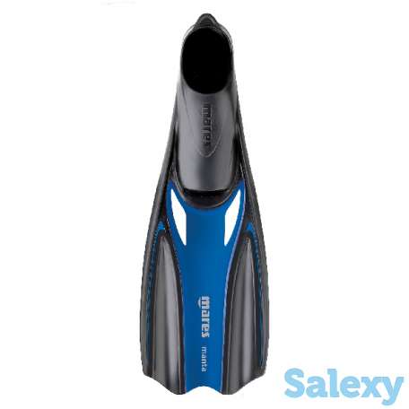 Ласты для плавания mares manta jr - цв.синий, фотография 2