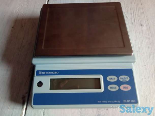Лабораторные электронные весы SHIMADZU ELB-1200, фотография 1