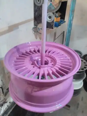 Покраска реставрация автодисков аргон прокатка, фотография 3