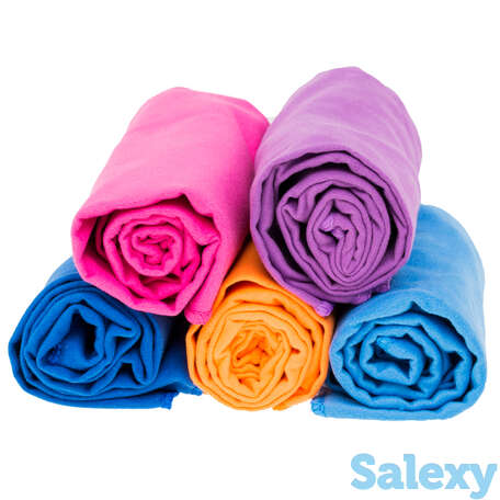 Полотенце marlin microfiber terry towel dark purple (40*80 см), фотография 1