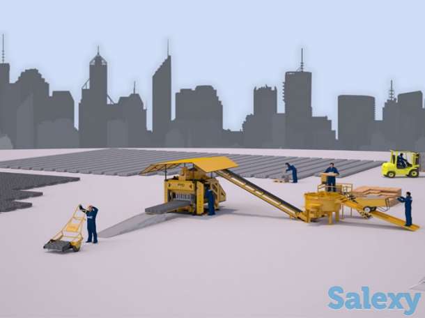 Станок для производства стеновых блоков с высокими качествами, фотография 8