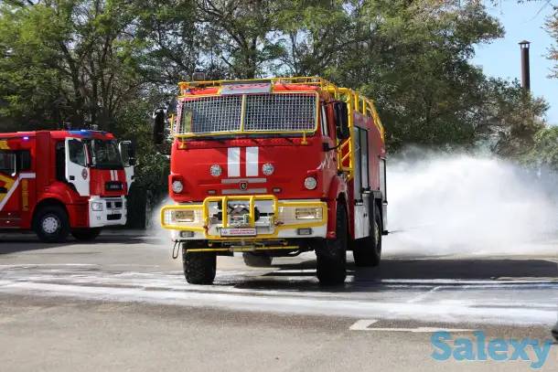 Автоцистерна пожарная АЦ 3,0-50/4 на базовом шасси КамАЗ-43502 «Крона», фотография 11