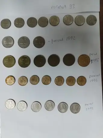 Монеты Банкноты СССРКазахстан Плакаты портреты глянец, фотография 3