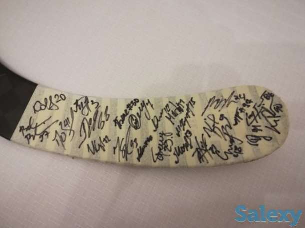 Продам сувенирную клюшку с автографами, фотография 1