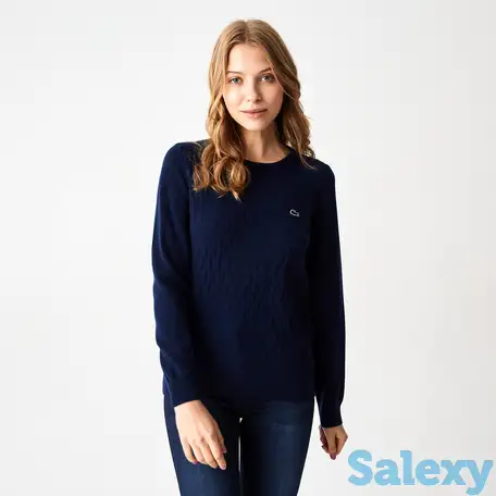 Женский свитер lacoste из шерсти и кашемира, фотография 1