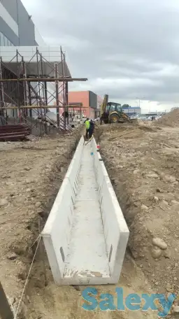 Монтаж бордюров, лотков, асфальтирование, парковки, благоустройство, фотография 4