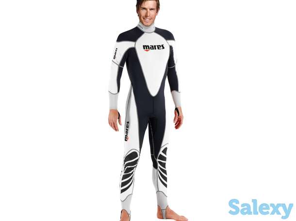Гидрокостюм mares pro photo, лайкра, монокостюм, унисекс - черно-белый, фотография 3