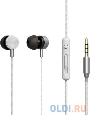 Ritmix rh-127m silver {10 мм, 20-20000 гц, 32 ом, 95 дб, фотография 1