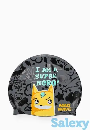 Шапочка для плавания madwave, фотография 1