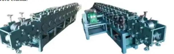 Станок для превращения круглых труб в Т-профильные трубы, фотография 1