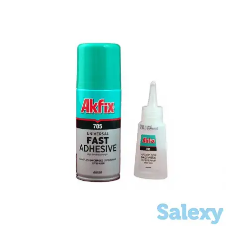 Двухкомпонентный МДФ клей 200 мл Akfix, фотография 1