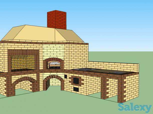 Строительство уличных печных комплексов., фотография 4