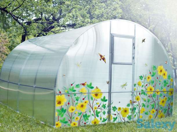 Сотовый поликарбонат Primavera II  (прозрачный) для теплиц., фотография 1