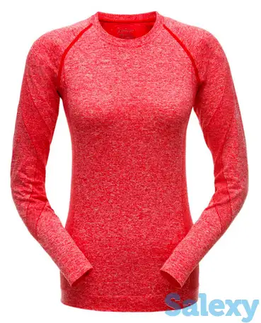 Термокофта spyder girl`s harper baselayer red, фотография 4