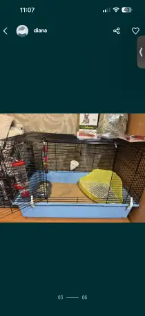 Продаю клетку для кроликовгрызунов, фотография 4