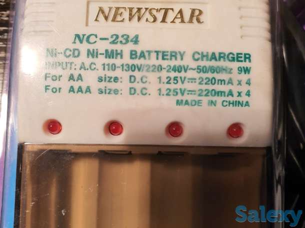 Зарядное устройство Newstar NC-234, универсальная зарядка Ni-Cd, фотография 2