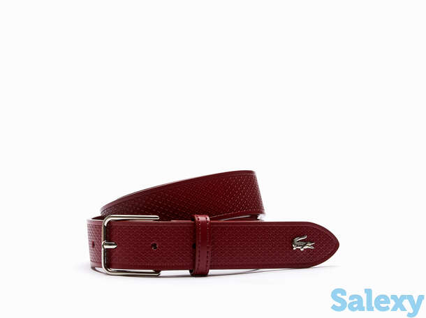 Кожаный ремень lacoste chantaco, фотография 1