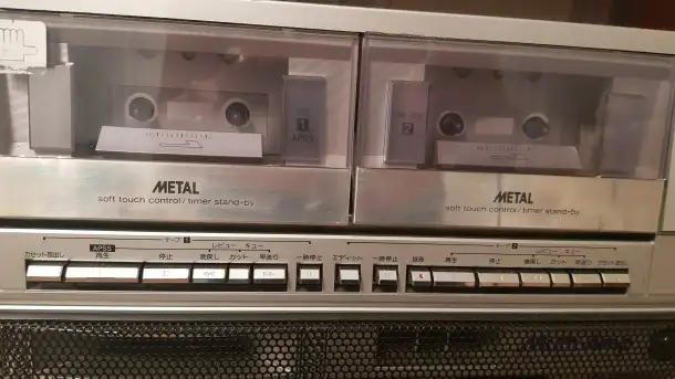 Магнитола 80х годов SHARP GF-919, фотография 2