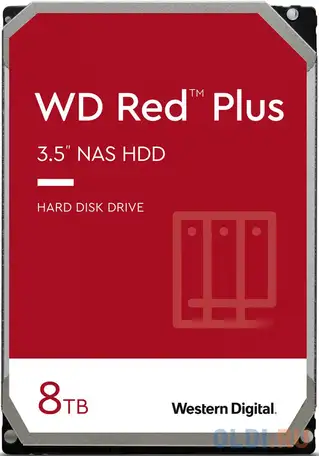 Жесткий диск western digital red plus 8 tb, фотография 1