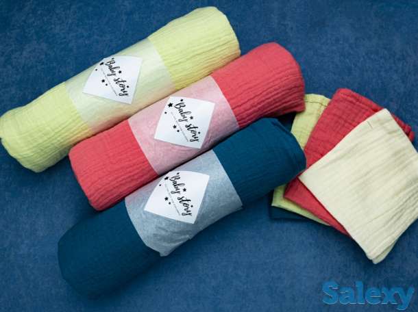 Муслиновые пеленки цена, фотография 2