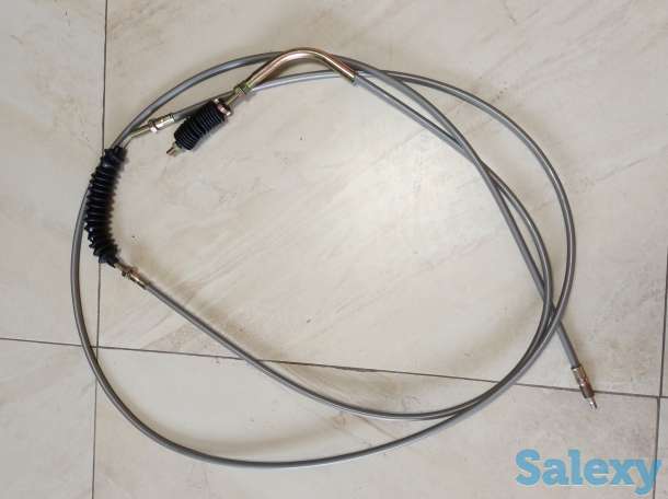 Трос газа (ручной, ножной) на экскаватор-погрузчик Hidromek 102B, 102S., фотография 1