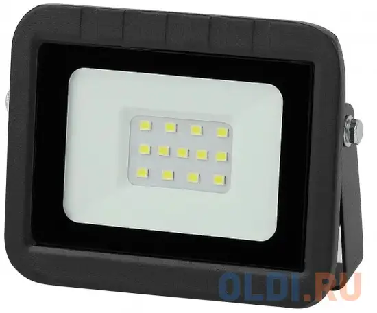 Эра б0043588 прожектор светодиодный lpr-061-0-65k-010 10вт 950лм 6500к 100x80x26, фотография 1