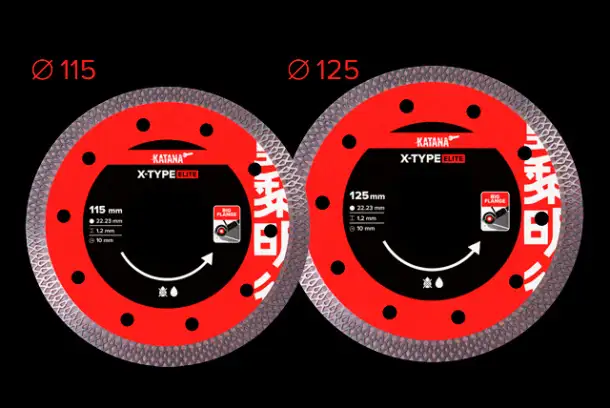 Многоцелевой алмазный диск KATANA X-TYPE ELITE, фотография 1