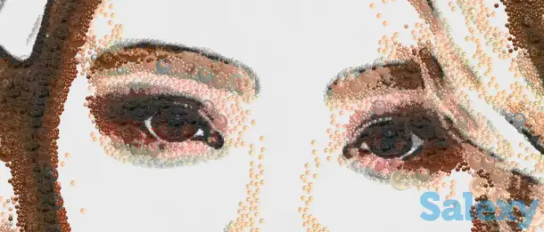 Предлагаем заказать картины по фотографии из различных предметов в том числе драгоценных., фотография 1