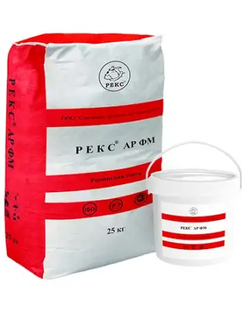 Ар фм - безусадочная фиброармированная тиксотропная цементная ремонтная смесь, фотография 1