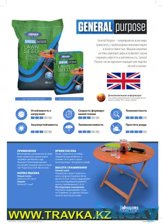 Семена газона JOHNSONS, фотография 10