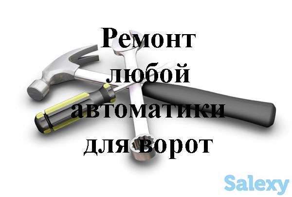 Ремонт воротной автоматики, фотография 1