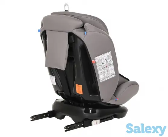 BAMBOLA автокресло для детей 0-36 кг Minori ISOFIX Светло/Серый 2шт/кор, фотография 5